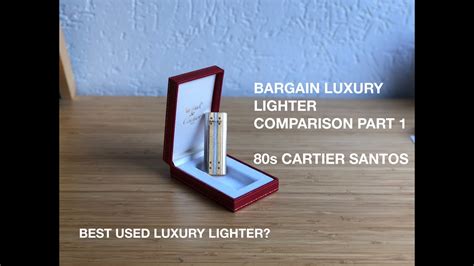 cartier santos lighter price|Luxury Lighter Buying Guide Part 1 .